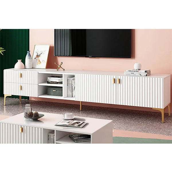 Neelore Tv Stand| Small |White