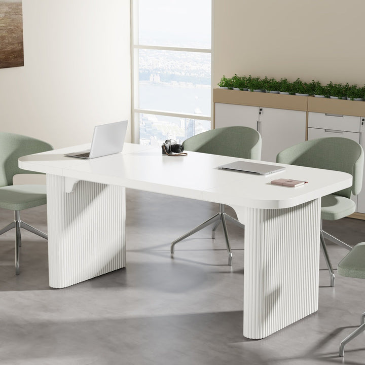 Orin Meeting Table  | White