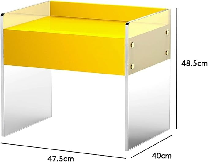 Zoya Side Table |Yellow