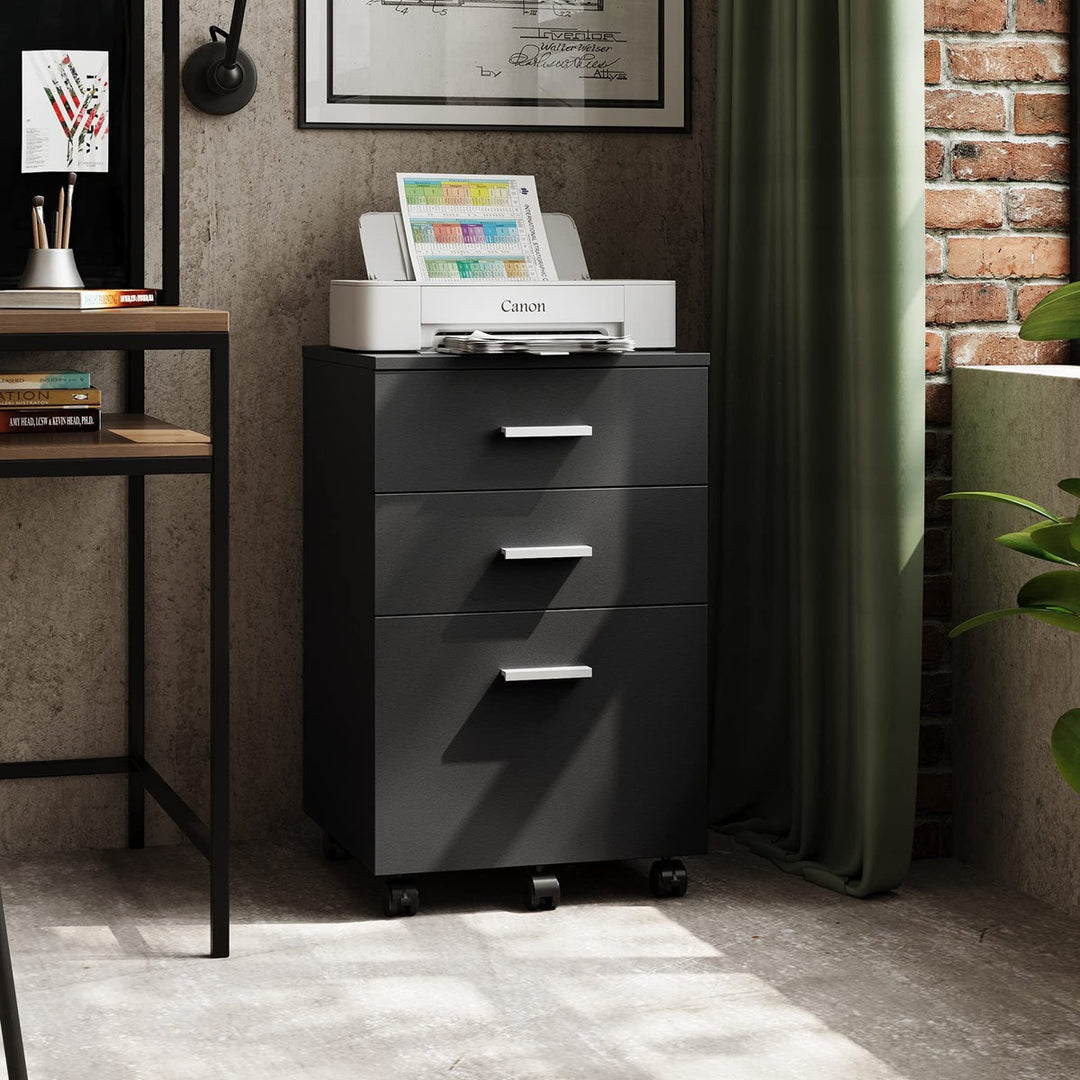 Tahi Pedestal Drawer | Black