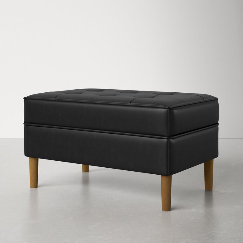 Lamp Ottoman | Black