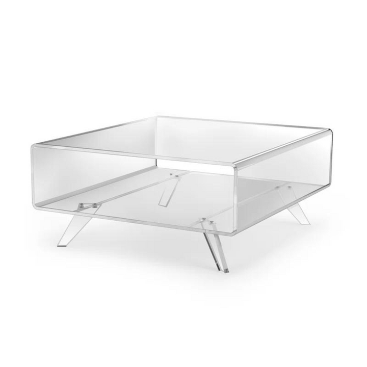 Saic Acrylic Coffee Table | Clear