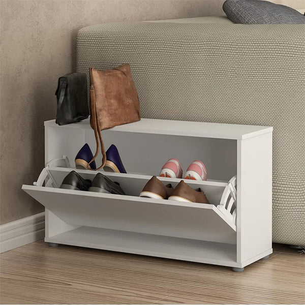 Charles Shoe Rack | White