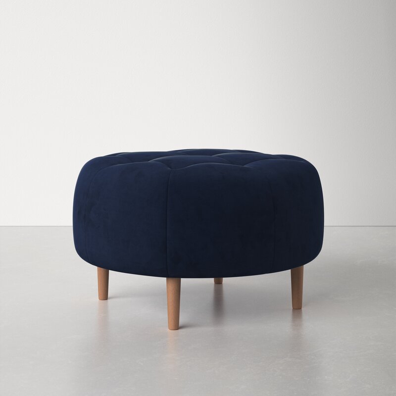 Fransh Ottoman | Blue