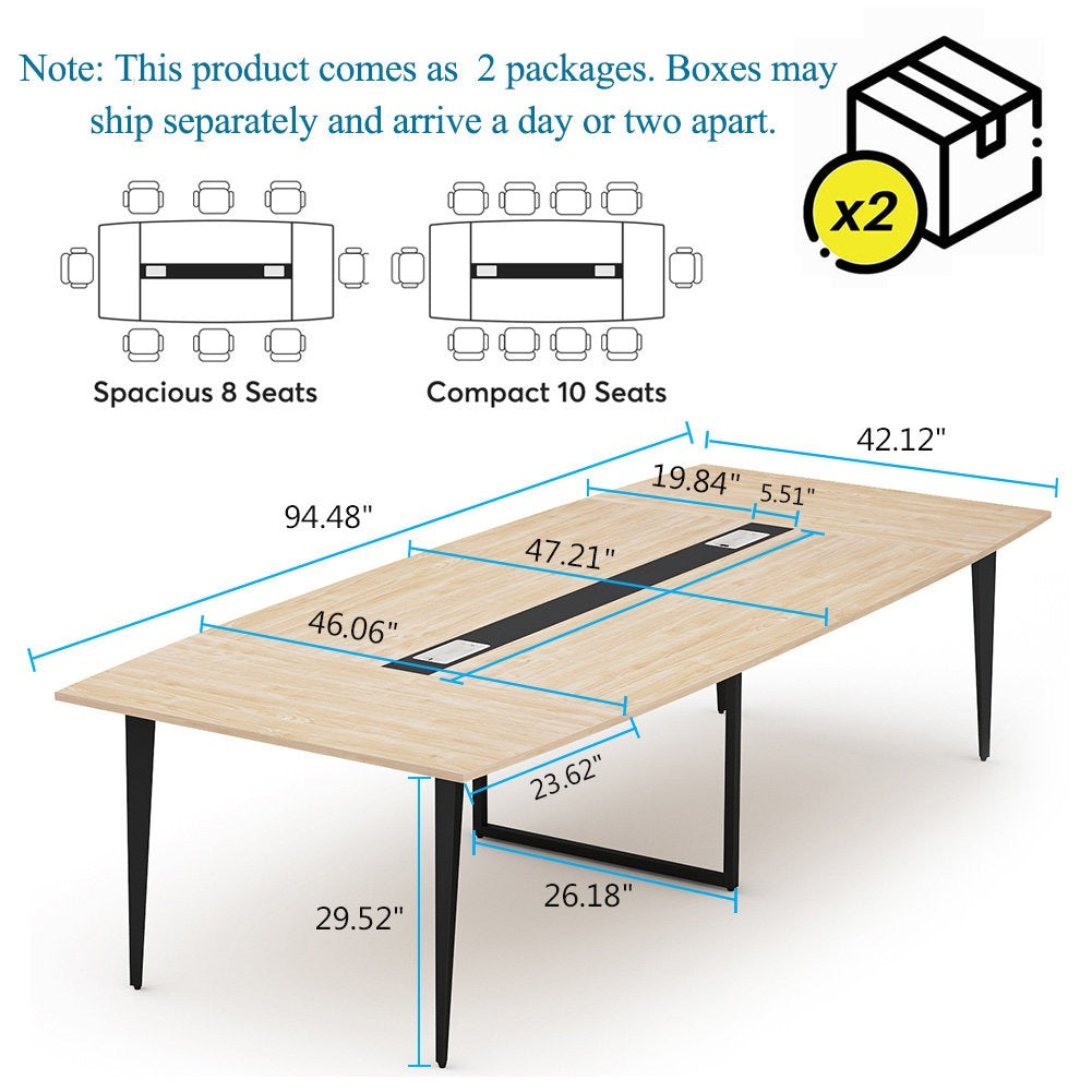 Eli  Conference table | Beige
