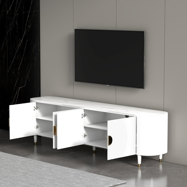 Ion TV Stand | White | Small