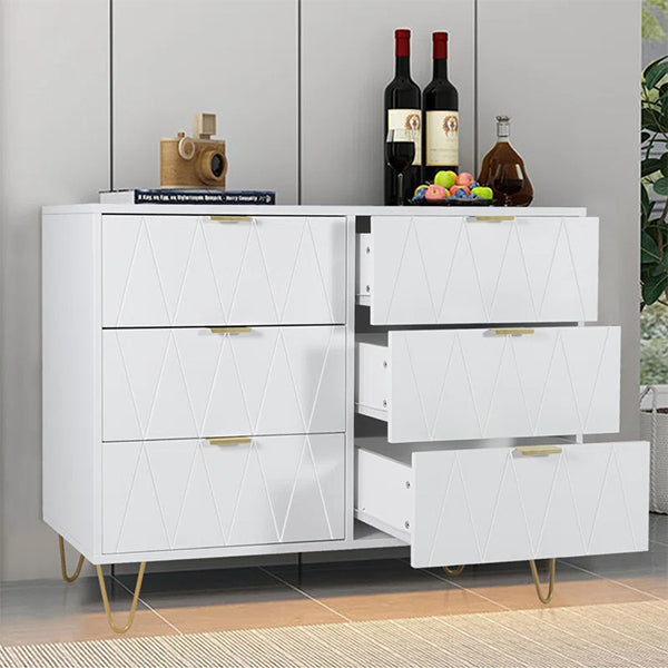 Anthony Chest Of 6 Drawers | White