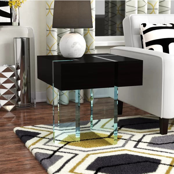 Cas End Table | Black