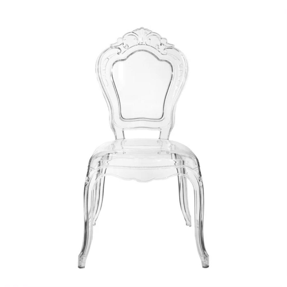 Hannelore Acrylic Chair | Clear