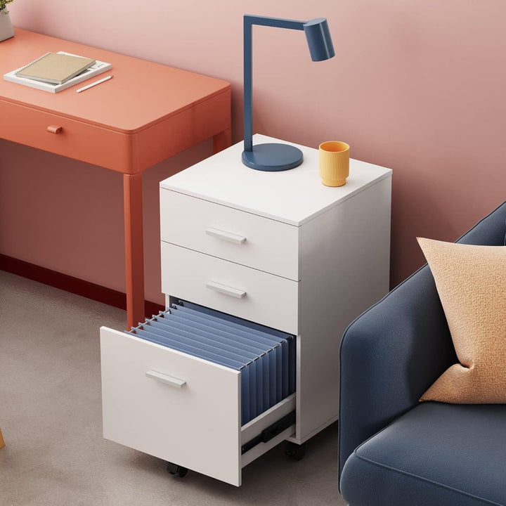Tahi Pedestal Drawer | White