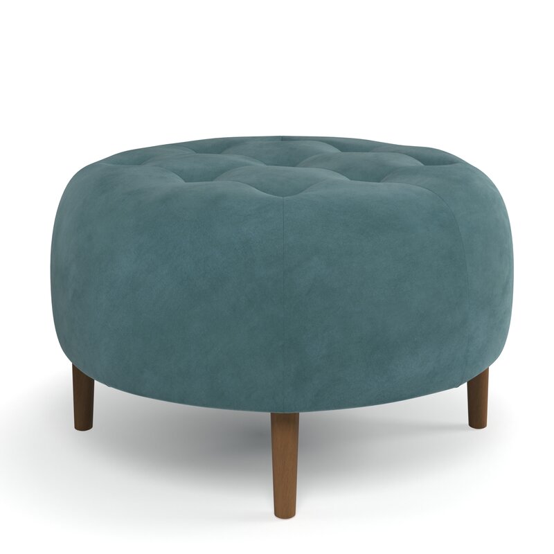 Fransh Ottoman | Sky Blue