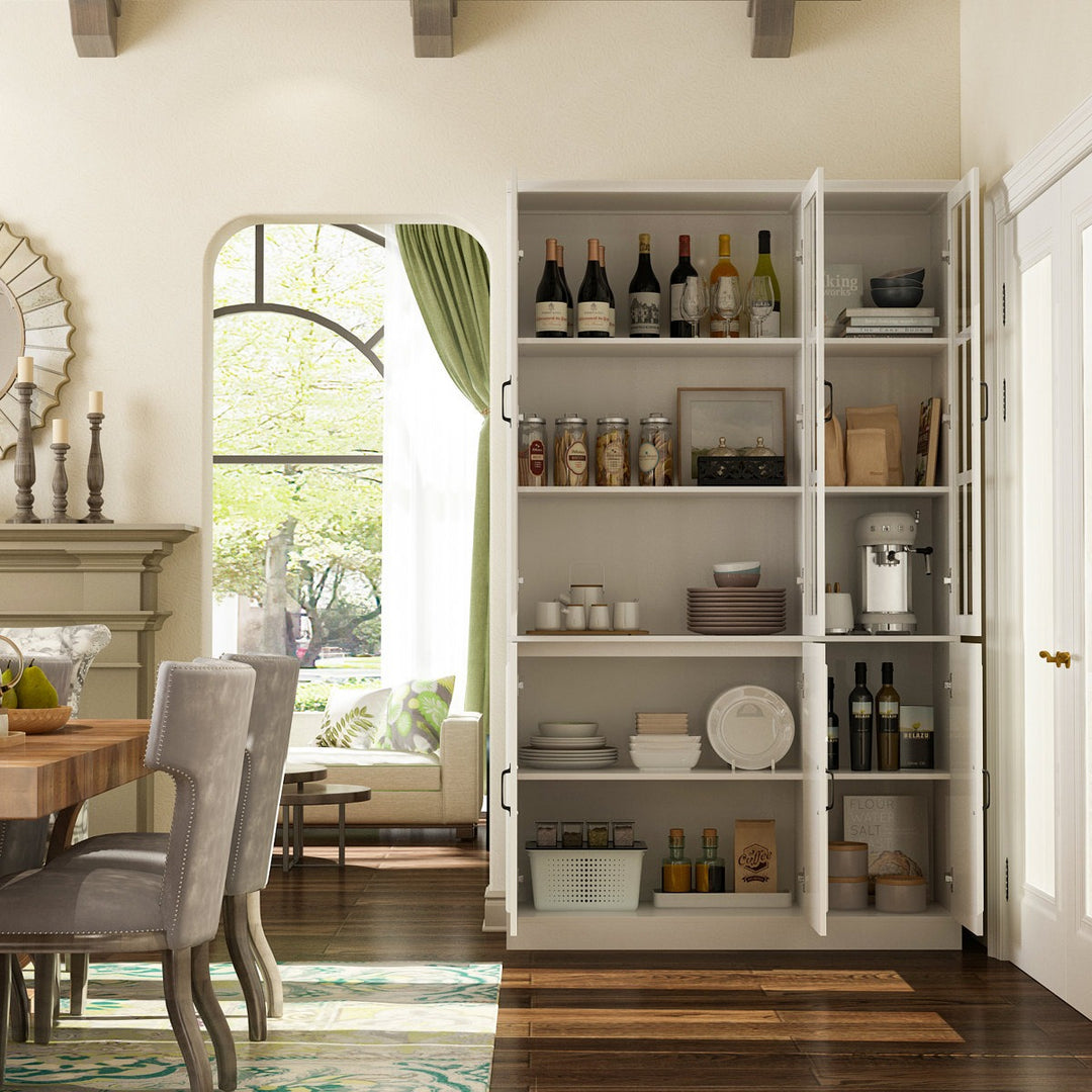 Day Tall Crockery Unit | White