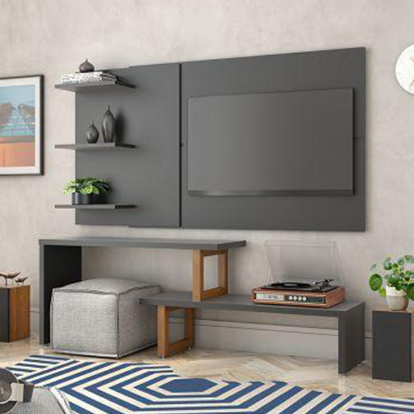 Happy Wall Mount TV Unit | Black