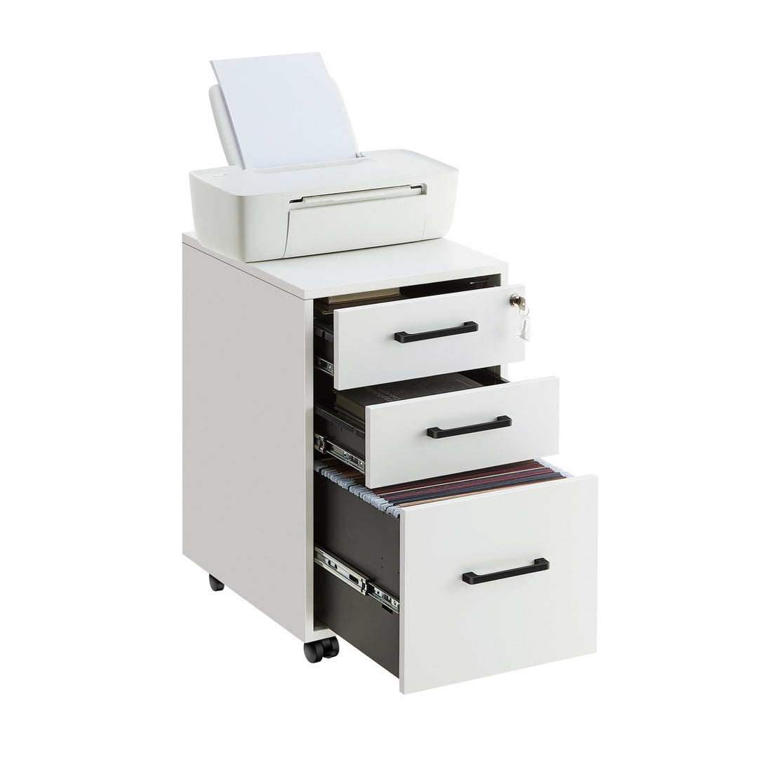 Zeal Pedestal Drawer | White