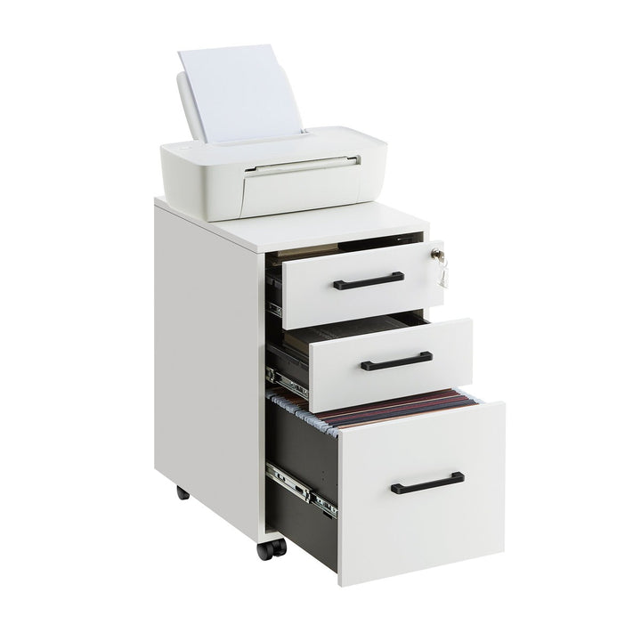 Zeal Pedestal Drawer | White
