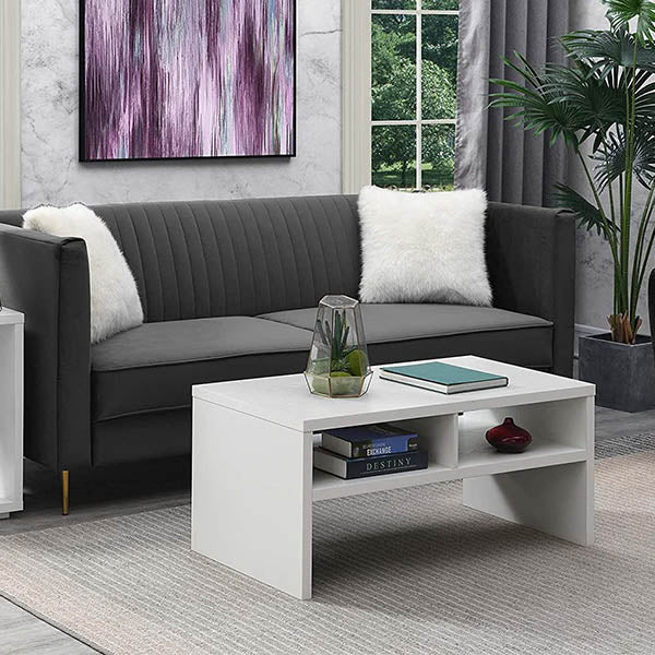 Fayre Coffee Table | White