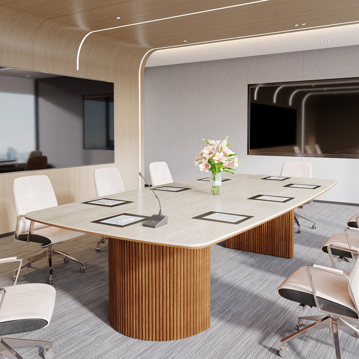 Arin Meeting Table | Beige