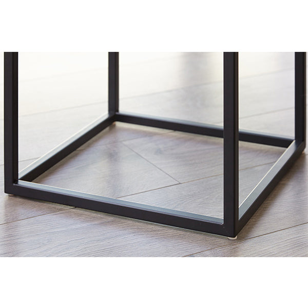 Tal End Table| White