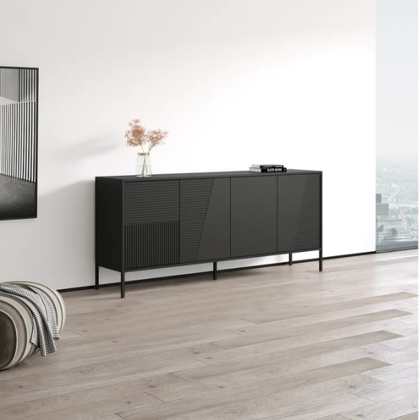 Otto Sideboard & Cabinet | Small | Black