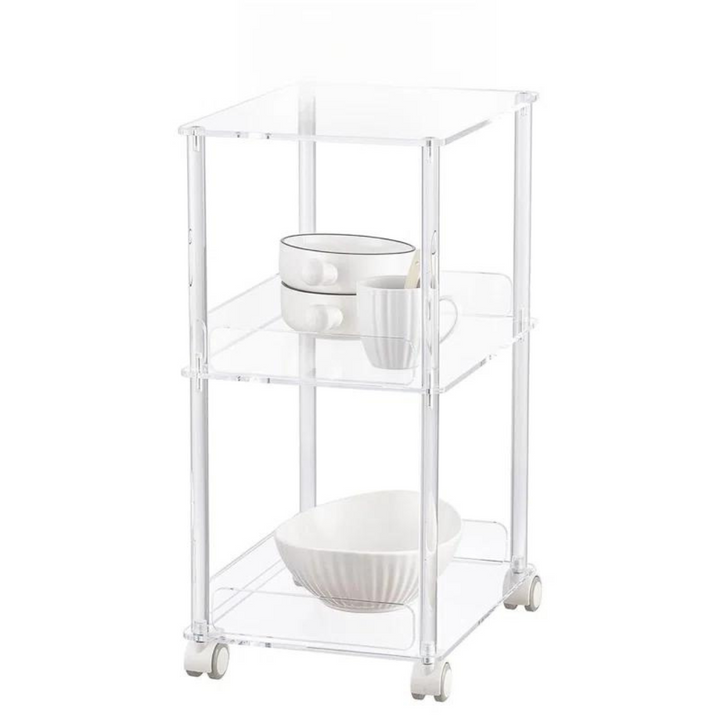 Pital Acrylic End Table | Clear