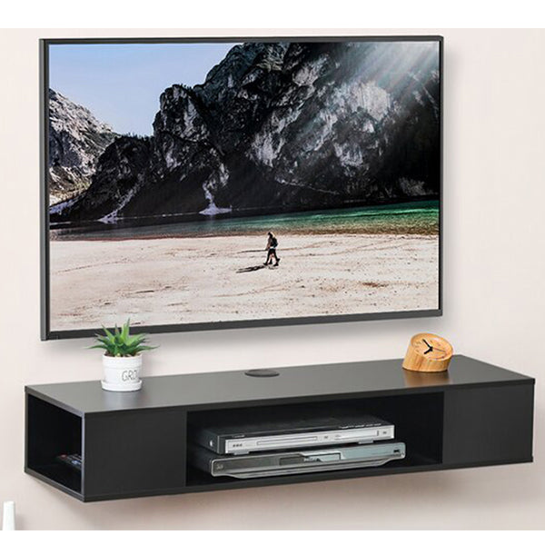 Ten Wall Mount Tv Unit | Black