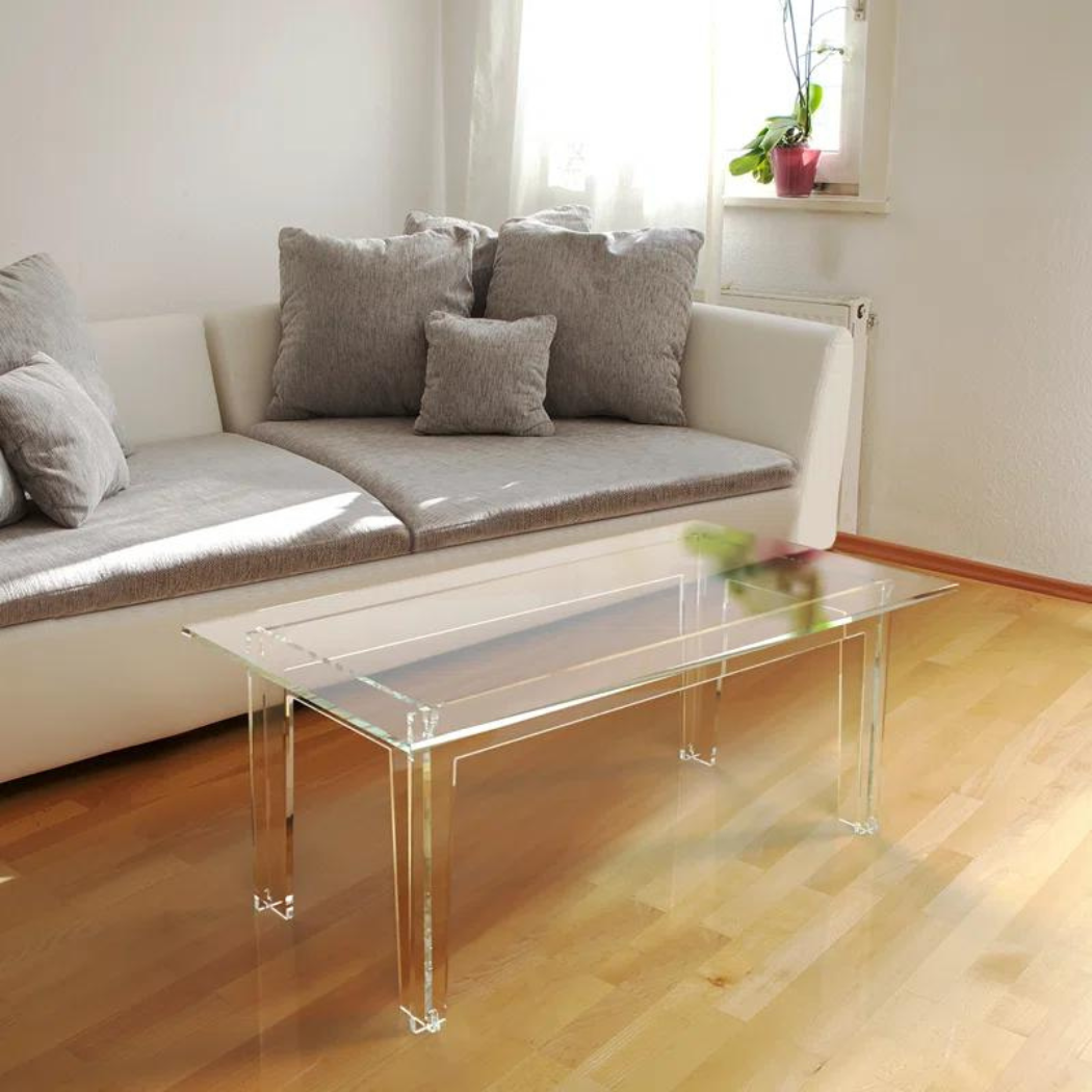 Nova Acrylic Coffee Table | Clear