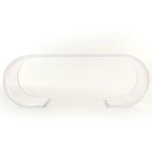 Crescent Coffee Table | Clear