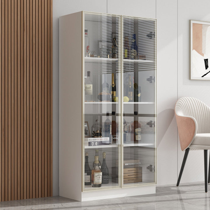 Joco Tall Crockery Unit | White