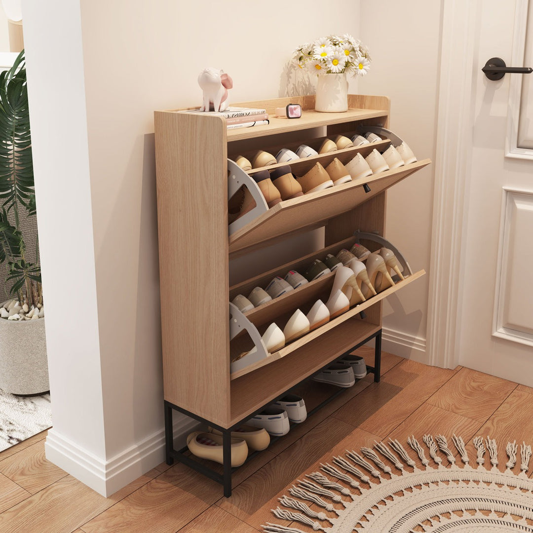 Halyna  Shoes Rack | Beige