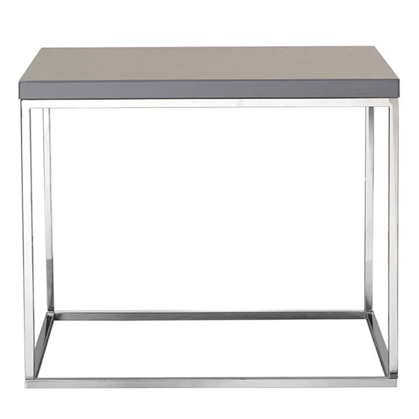 Tal Large End Table | Grey