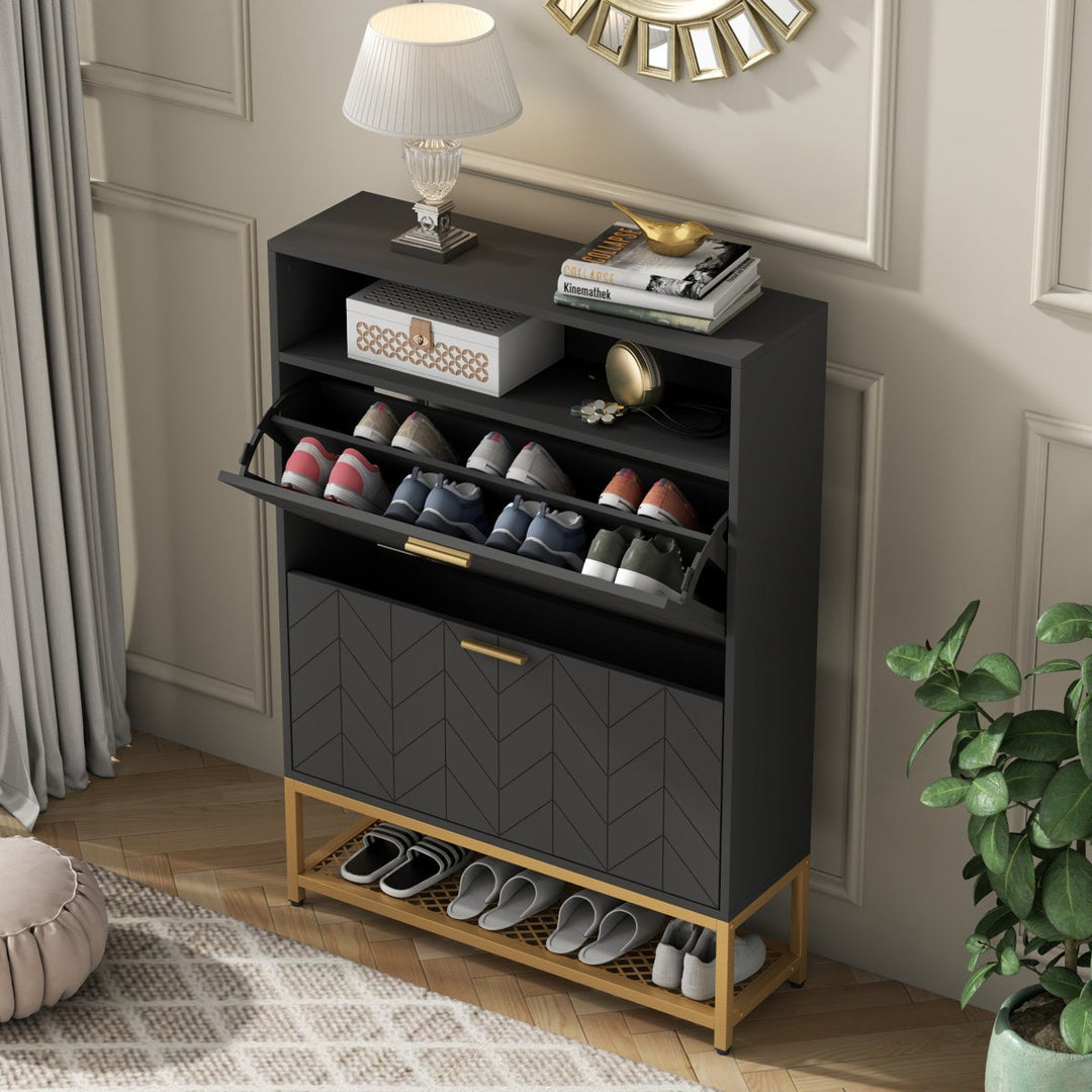 Bere Shoe Rack | Black