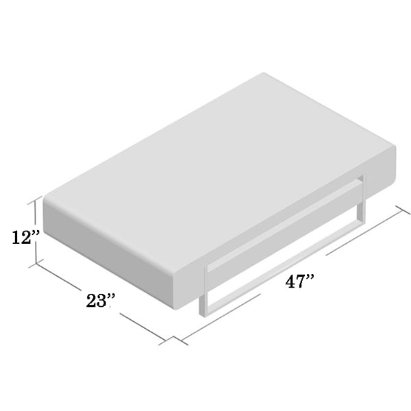 Sam Coffee Table | White