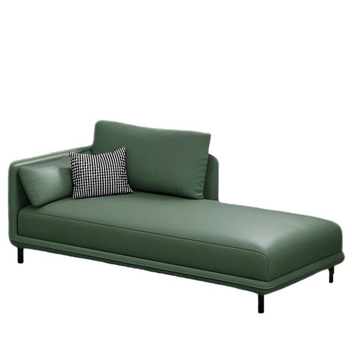 Derek Chaise Lounge | Green | Facing Left