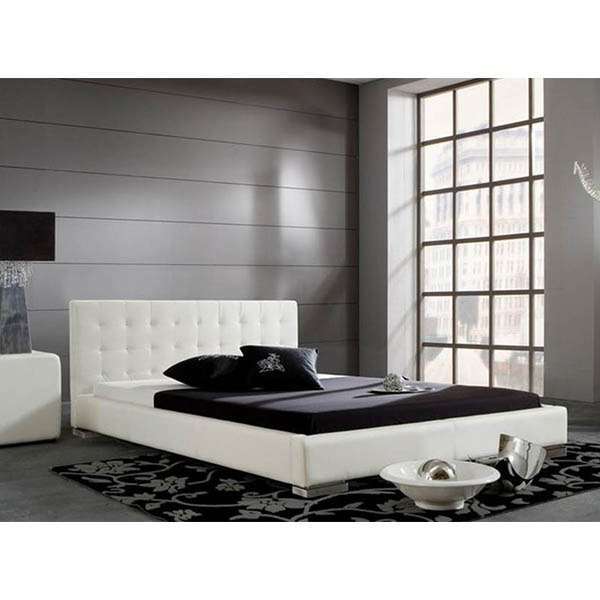 AI Bed Without Storage | King Size | White