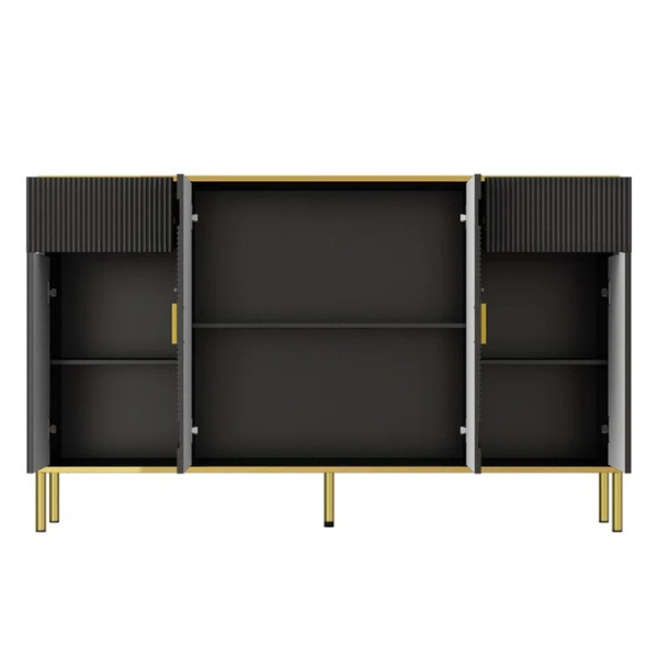 Cairo Sideboard & Cabinet | Small | Black