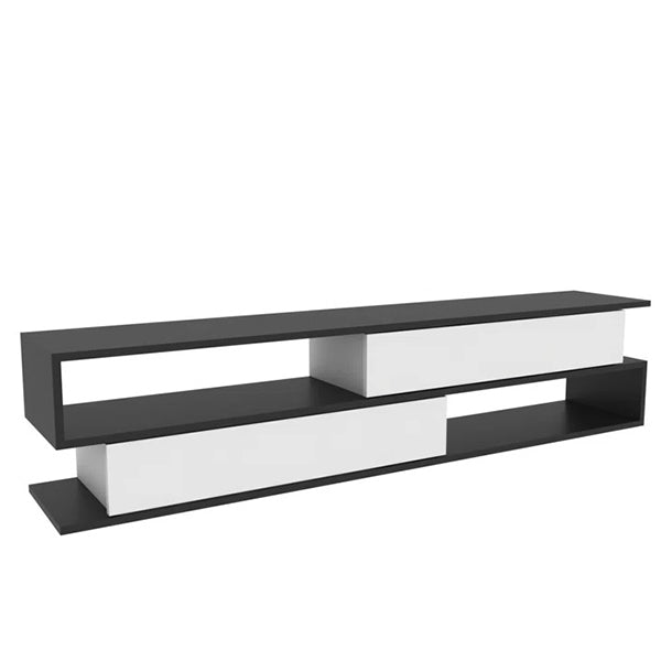 Nathan Tv Stand | Black & White