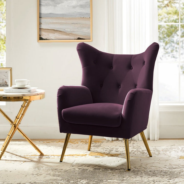 Wing Lounge Chair | Purple