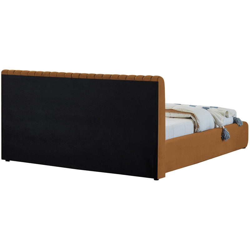 Kuro Bed without Storage | Queen | Tan Fabric