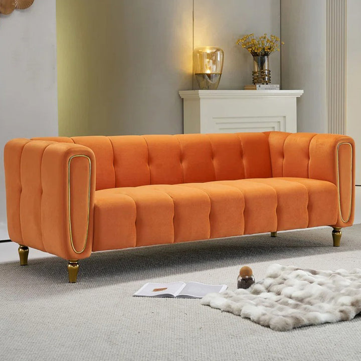 Goldbar Sofa | 2 seater | Orange