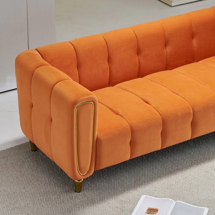 Goldbar Sofa | 2 seater | Orange