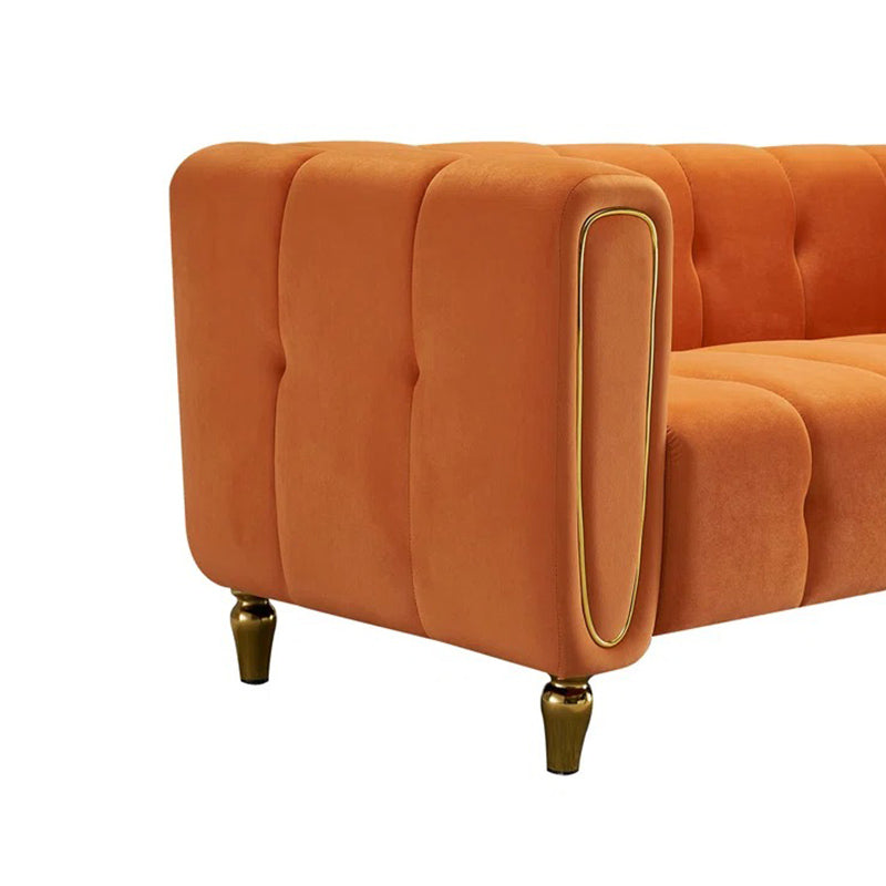 Goldbar Sofa | 3 seater | Orange