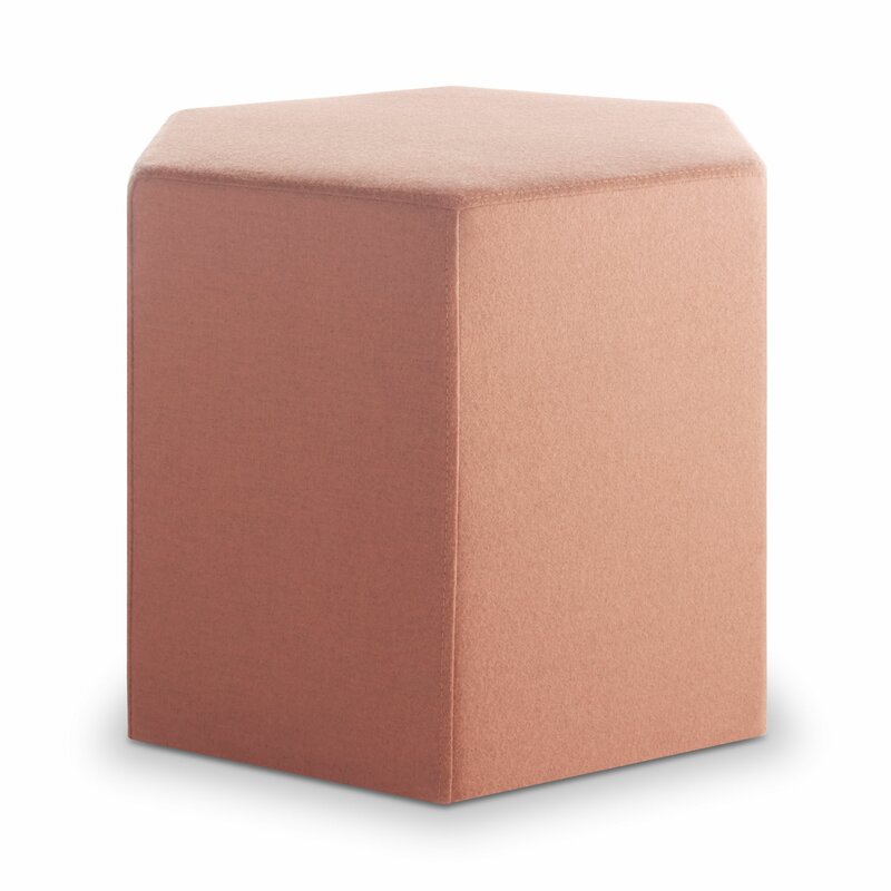 Jeaks Ottoman | Pink