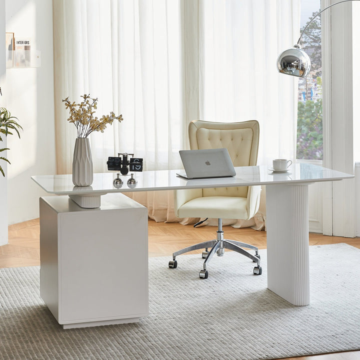 Hae Boss Table | White
