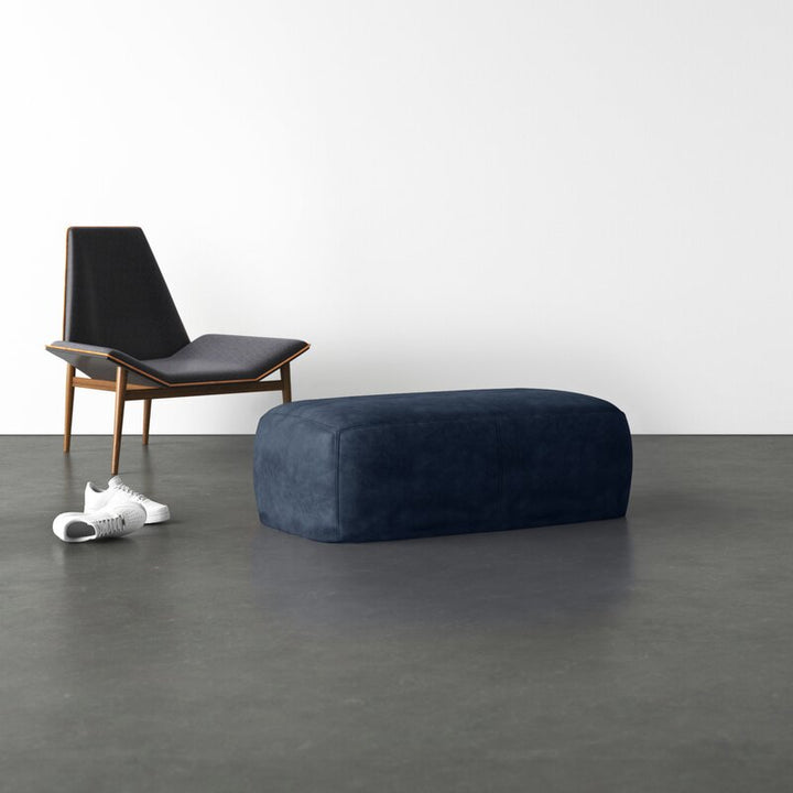 Wago Ottoman | Midnight Blue