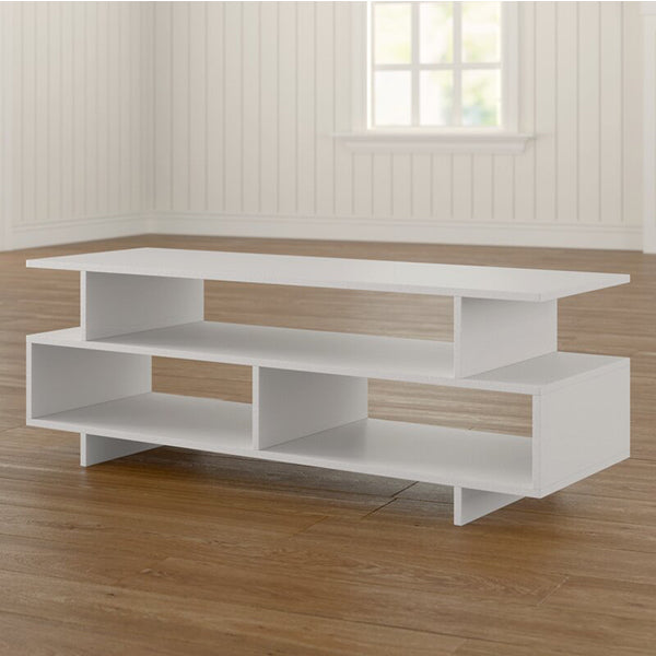 Deccan TV Stand | White