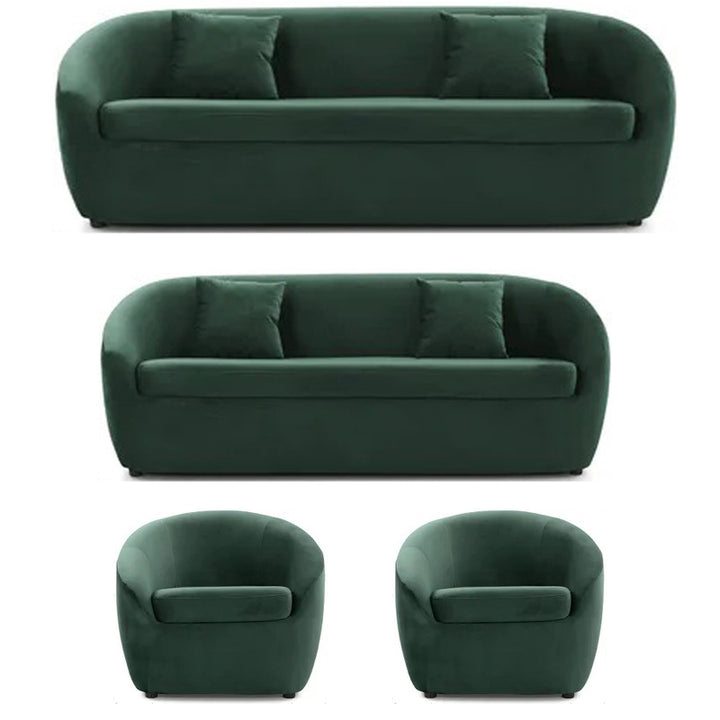 Kaity Sofa | 2 Seater | Emerald Green