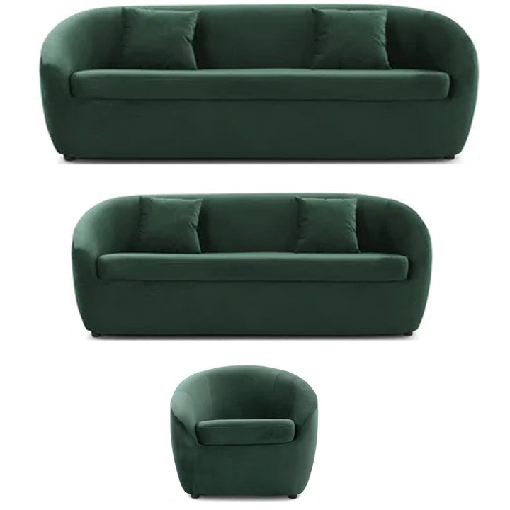 Kaity Sofa | 2 Seater | Emerald Green