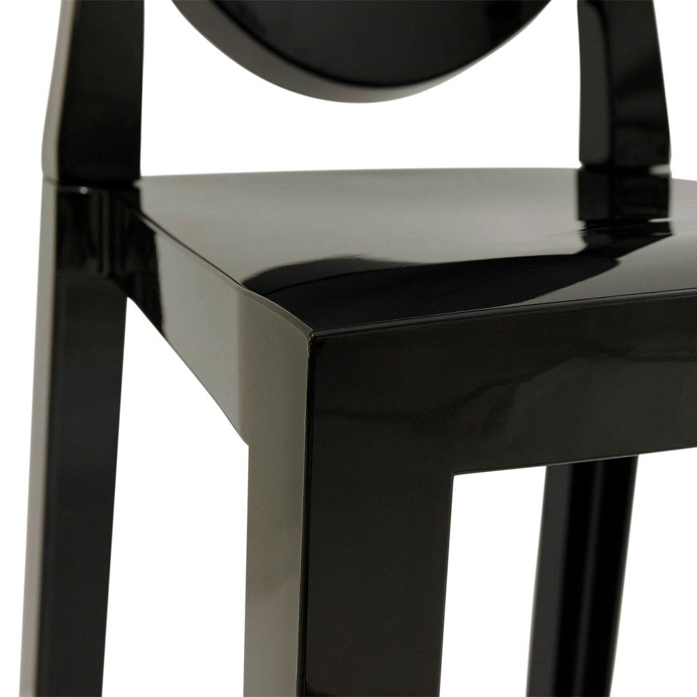 Mathilda Acrylic Chair | Black