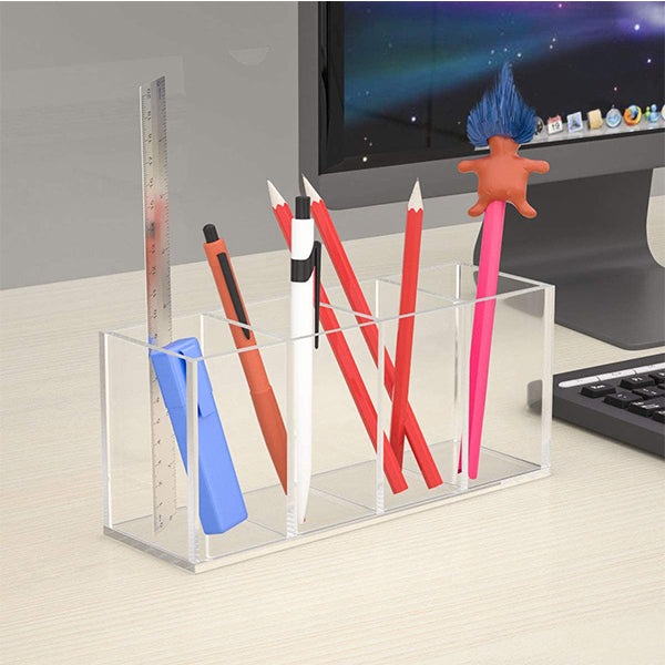 4 superior Pen stand | Clear