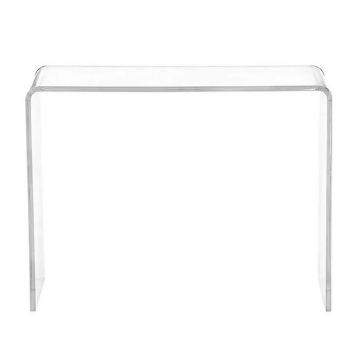 Allure Acrylic Console Table | Clear